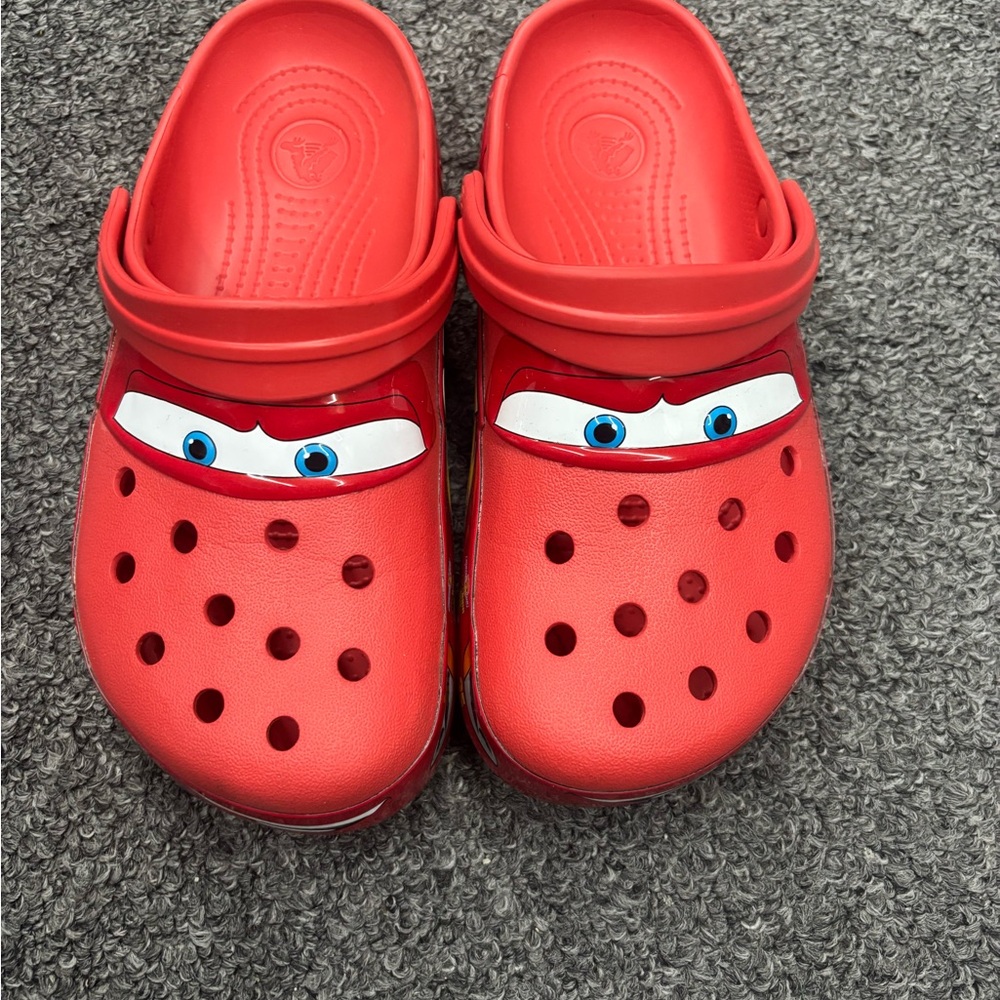 Lightening McQueen crocs